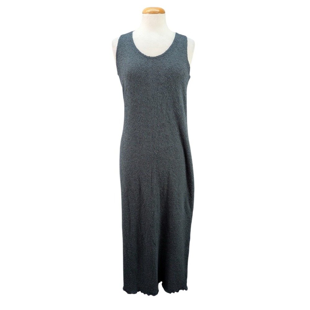 Karavan Women's Tank Maxi Dress Wool Blend Scoop Neck Lagenlook‎ Size M Gray NEW